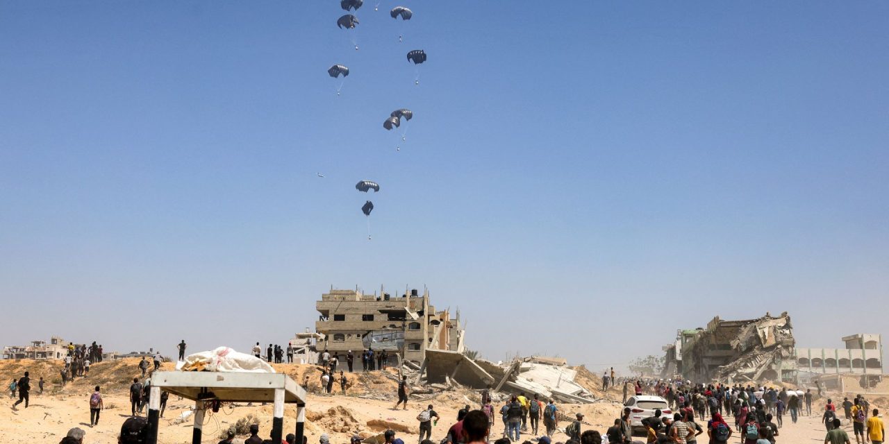 Aksi Nyata Untuk Gaza: Bantuan Udara Dari 4 Negara Sahabat