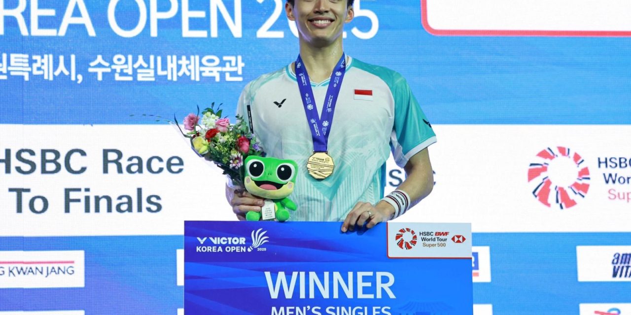 Jonatan Christie, Jadi Juara Korea Open 2025