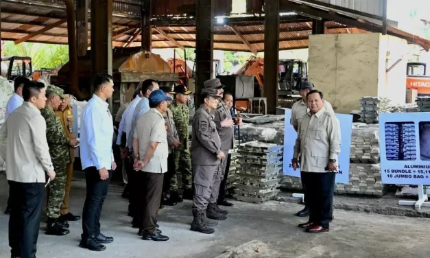 Prabowo Saksikan Penyerahan Aset Tambang Negara-PT Timah