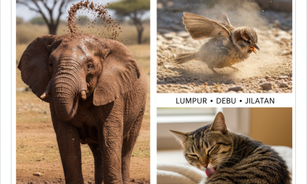 Rahasia Kebersihan Hewan: Lumpur, Debu, Jilatan, Simbiosis Unik