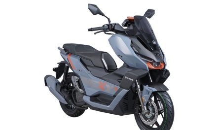 Skuter Nexy+180 Hadirkan Dash-Cam, TFT, Dan ABS Ganda