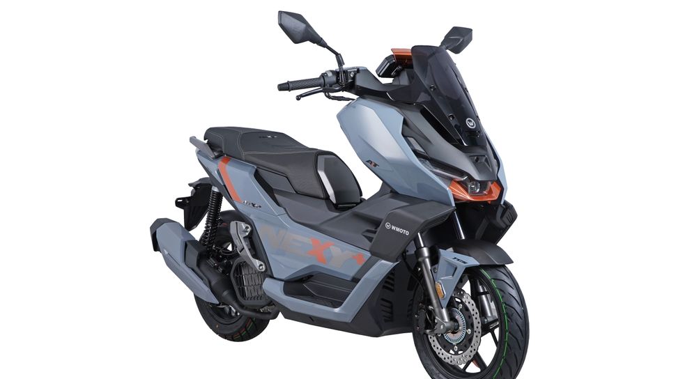 Skuter Nexy+180 Hadirkan Dash-Cam, TFT, Dan ABS Ganda