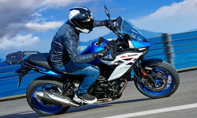 Desain Ergonomis Suzuki SV-7GX Fokus Pengalaman Touring