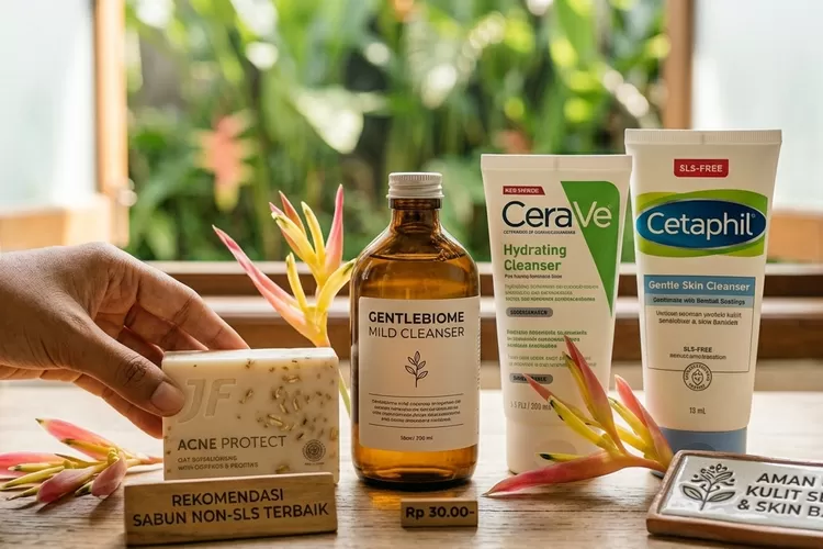Kulit Sensitif Aman! Ini Rekomendasi Bahan Sabun Mandi Terbaik